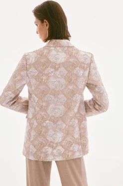 Joseph Ribkoff - Brocade Floral Print Blazer