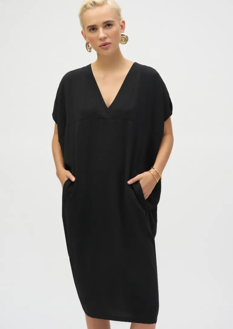 Joseph Ribkoff - Gauze Short Sleeve Cocoon Dress