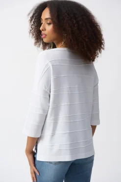 Joseph Ribkoff - Jacquard Sweater Knit Pullover