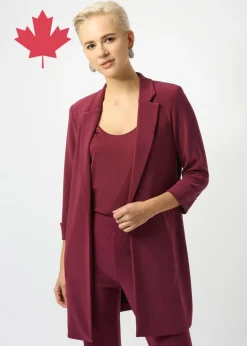 Joseph Ribkoff - Long Open Front Blazer