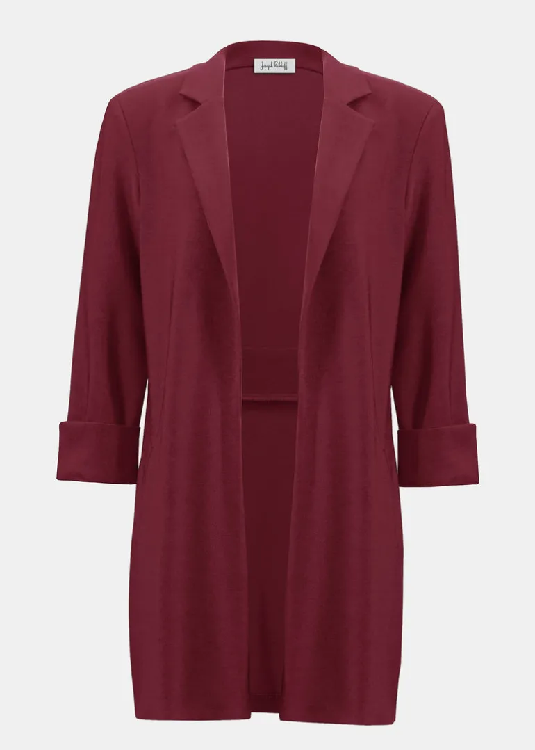 Joseph Ribkoff - Long Open Front Blazer