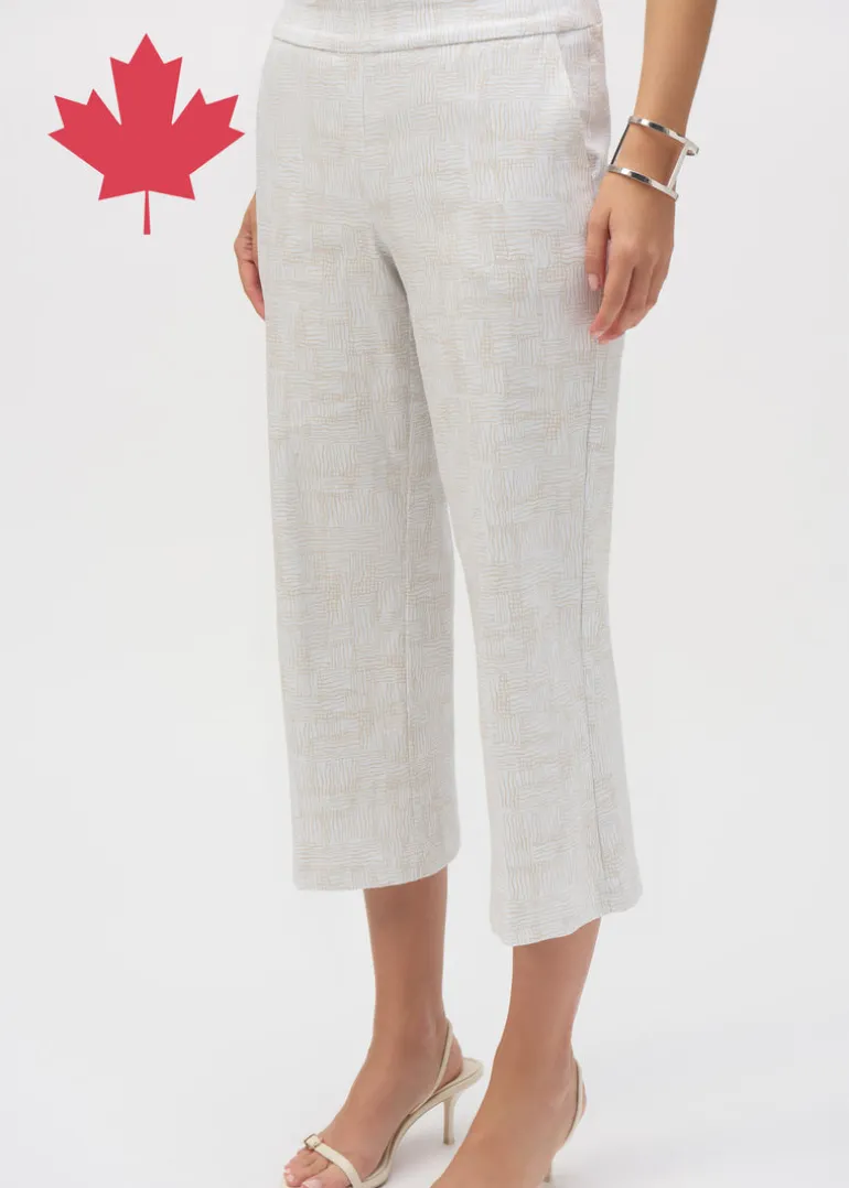Joseph Ribkoff - Millennium Geometric Print Culotte Pants