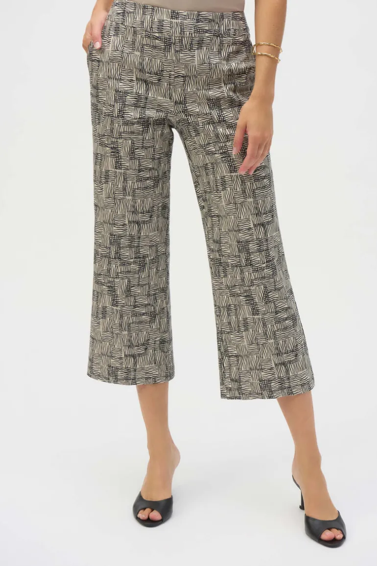 Joseph Ribkoff - Millennium Geometric Print Culotte Pants