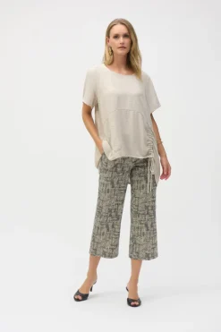 Joseph Ribkoff - Millennium Geometric Print Culotte Pants