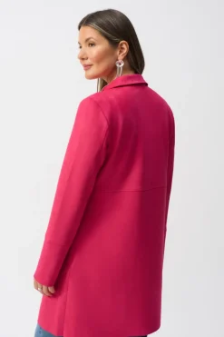 Joseph Ribkoff - Scuba Suede Straight Jacket
