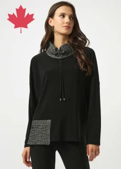 Joseph Ribkoff - Silky Knit & Novelty Boxy Top