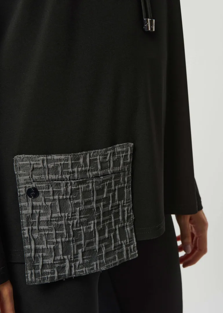 Joseph Ribkoff - Silky Knit & Novelty Boxy Top