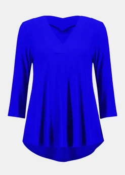 Joseph Ribkoff - Silky Knit 3/4 Sleeve Flared Top