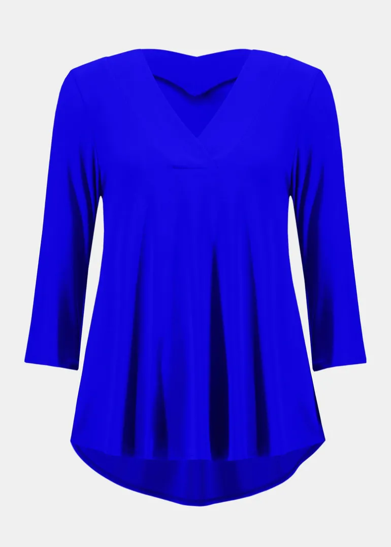 Joseph Ribkoff - Silky Knit 3/4 Sleeve Flared Top