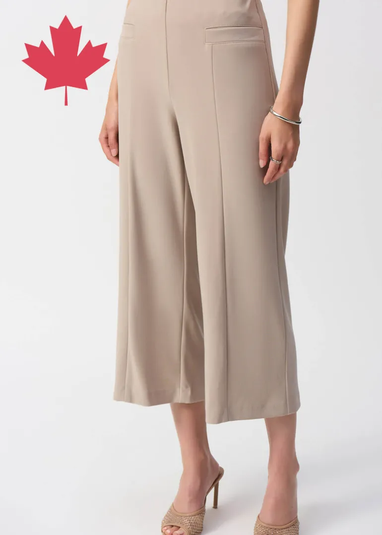 Joseph Ribkoff - Silky Knit Culotte Pull-On Pants