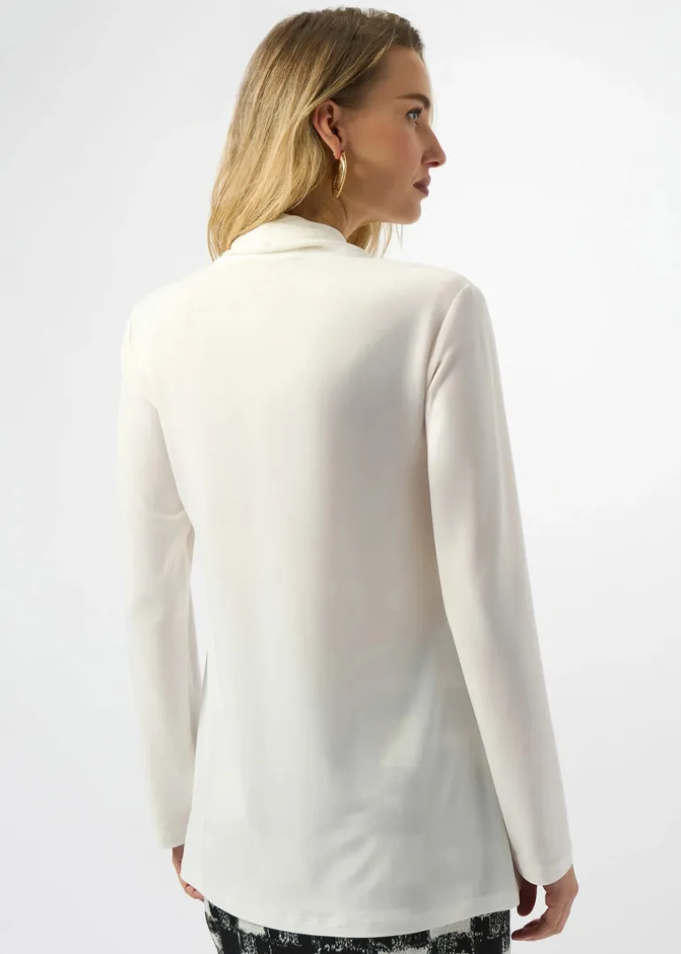 Joseph Ribkoff - Silky Knit And Satin Straight Tunic