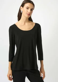 Joseph Ribkoff - Silky Knit Scoop Neck Fit & Flare Top