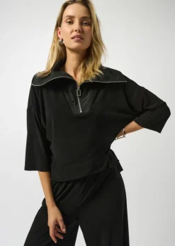 Joseph Ribkoff - Silky Knit & Memory Culotte Jumpsuit