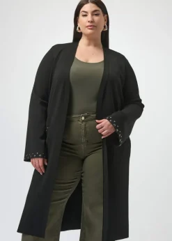 Joseph Ribkoff - Sweater Knit Open-Front Cover Up