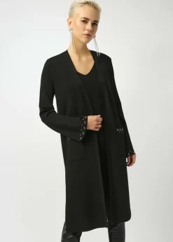 Joseph Ribkoff - Sweater Knit Open-Front Cover Up