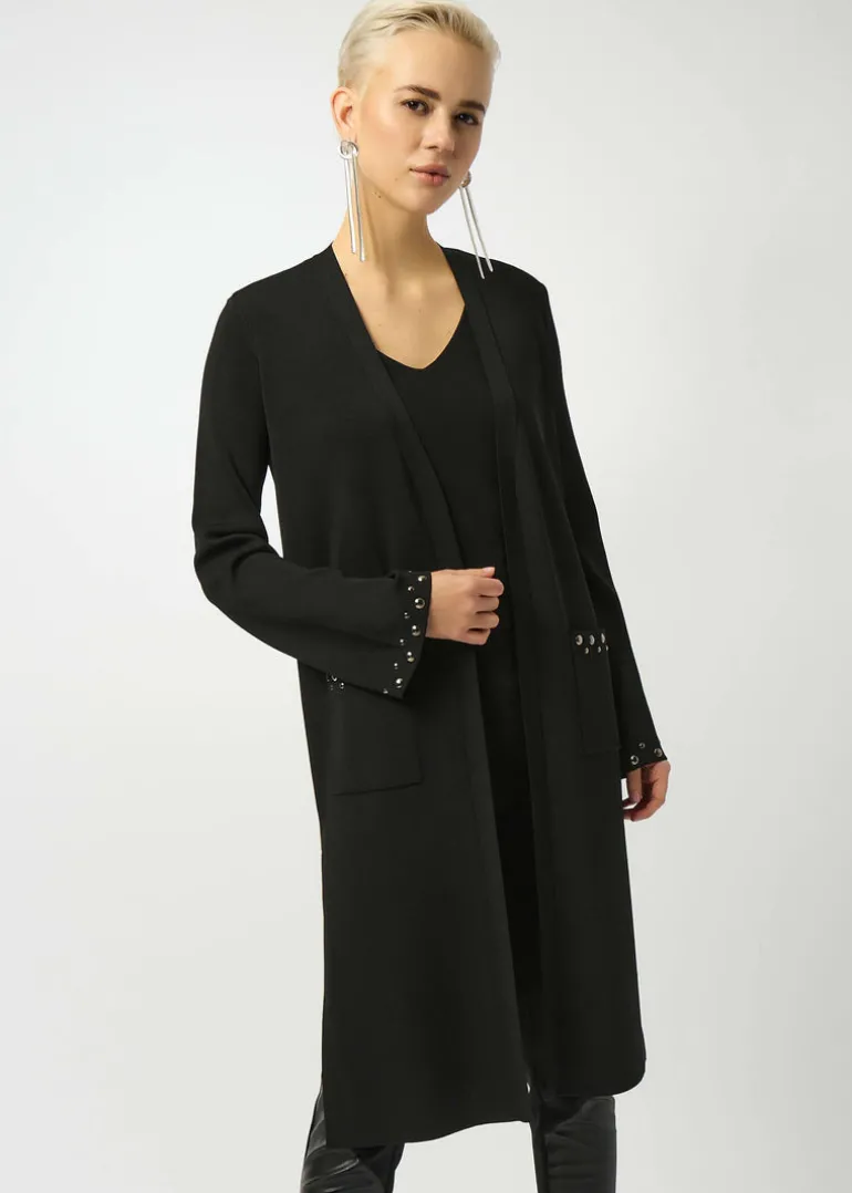 Joseph Ribkoff - Sweater Knit Open-Front Cover Up