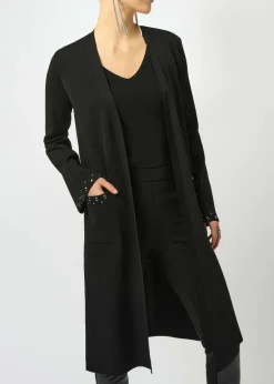 Joseph Ribkoff - Sweater Knit Open-Front Cover Up