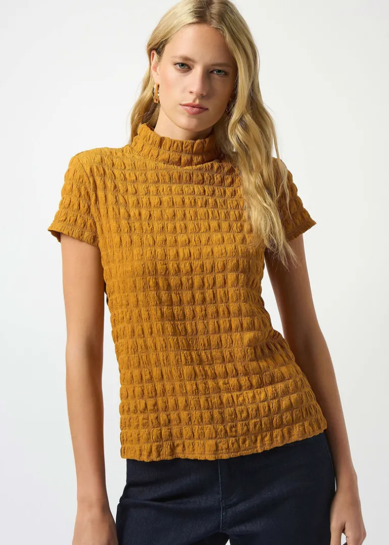 Joseph Ribkoff - Textured Knit Fitted Top