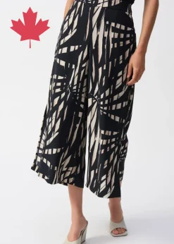 Joseph Ribkoff - Tropical Print Culotte Pant