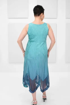 Komarov - Ombre Two-piece Dress and Jacket Set