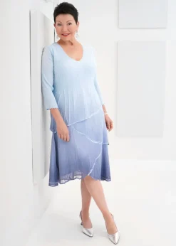 Komarov - V-neck Layered Dress