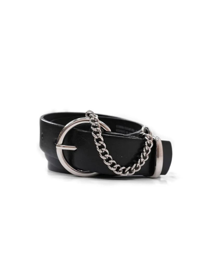 Landes - Chain Detail Leather Belt