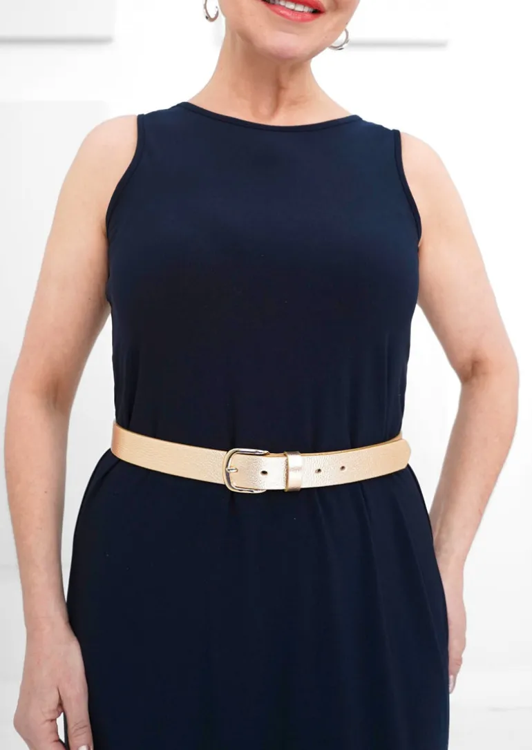 Landes - Metallic Buckle Belt