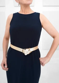 Landes - Metallic Buckle Belt