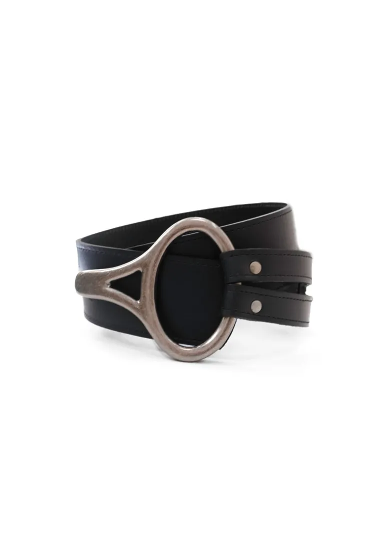 Landes - Wide Leather Waist Belt