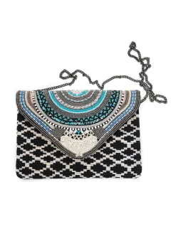 LCD - Boho Beaded Clutch Bag