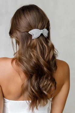 Limlim - Bow Crystal Barrette