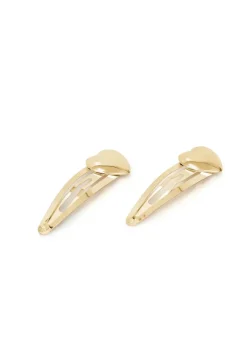 Limlim - Metal Heart Hair Clip