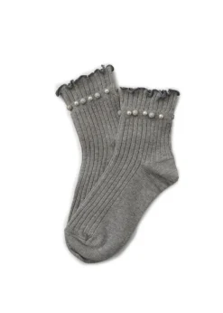 Limlim - Short Frill Crystal Ball Socks