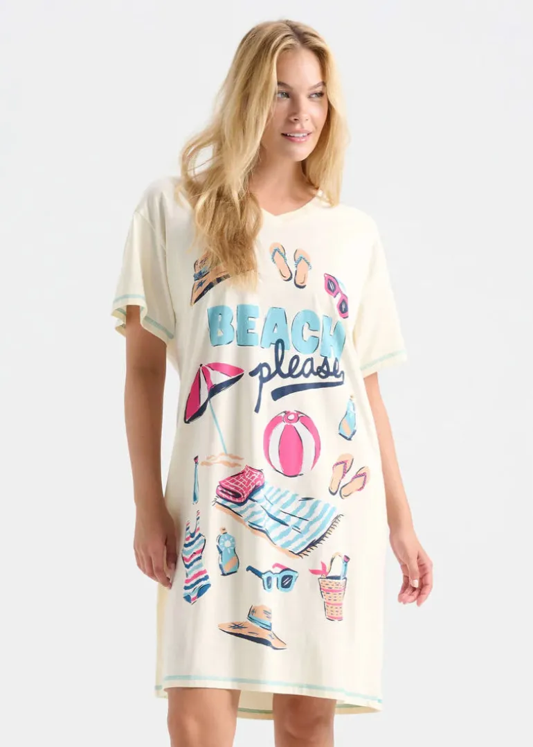 Little Blue House - Beach Please Sleepshirt