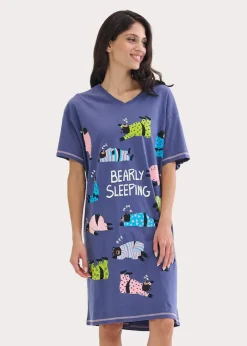 Little Blue House - Bearly Sleeping Sleepshirt
