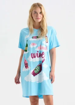 Little Blue House - Cloud Wine Sleepshirt