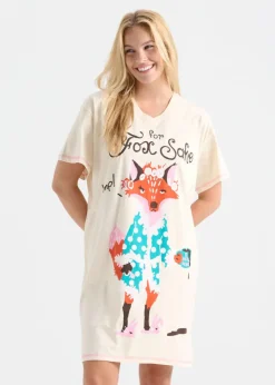 Little Blue House - For Fox Sake Sleepshirt