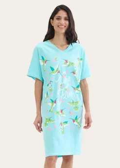 Little Blue House - Hummingbirds Sleepshirt