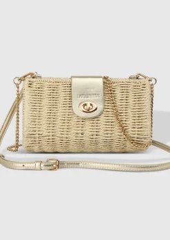 Louenhide - Ophelia Raffia Crossbody Bag