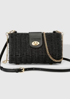 Louenhide - Ophelia Raffia Crossbody Bag