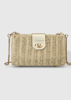 Louenhide - Ophelia Raffia Crossbody Bag