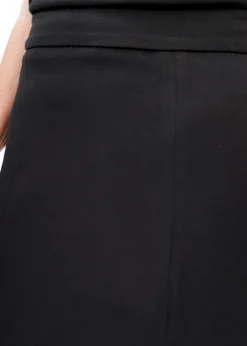 Luxe Modal - Scuba Side Slit Midi Skirt - SALE