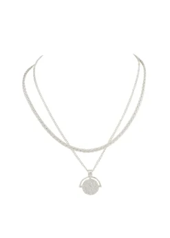 Merx - Antique Coin Double Strand Necklace