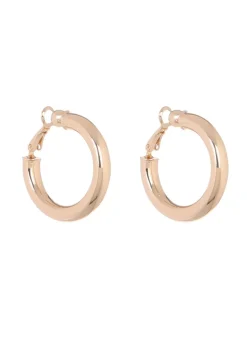 Merx - Clip On Hoop Earrings