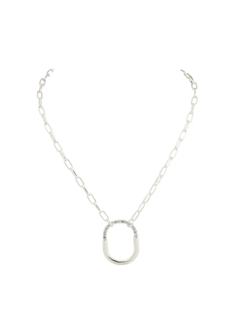 Merx - Crystal Pendant Necklace