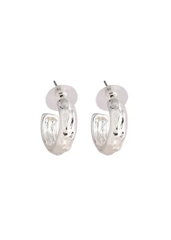 Merx - Hammered Small Hoop Earrings
