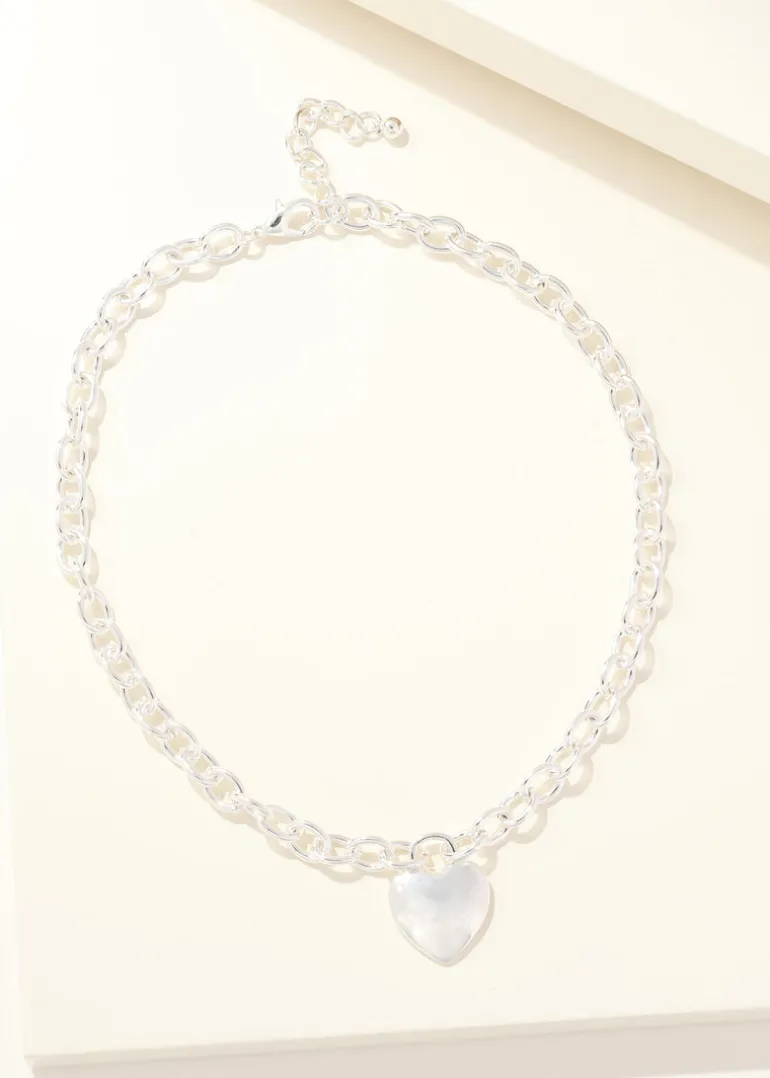 Merx - Heart Tag Necklace