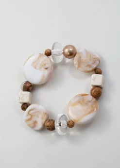 Merx - Marbled Beaded Bracelet