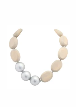 Merx - Metallic Ball Pebble Necklace