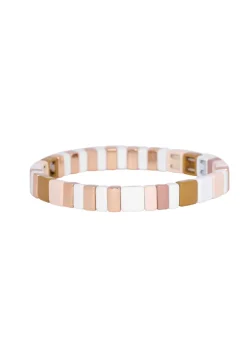 Merx - Neapolitan Enamel Tile Bracelet